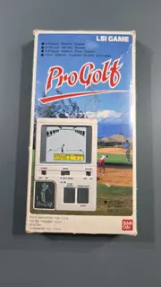 Vintage Bandai LSI Pro Golf Handheld Electronic Game 1984