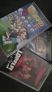 PSP Japanese Lot – Minna no Golf Portable + Monster Hunter Portable 3rd +...