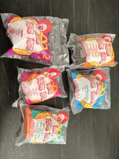 Vintage McDonald’s Disney Jungle Book Happy Meal Toys Lot – 5 Sealed Figures