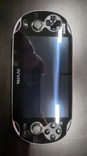 Sony PS Vita PCH-1100 OLED 3G/Wi-Fi Console – Homebrew Installed – Very Good...
