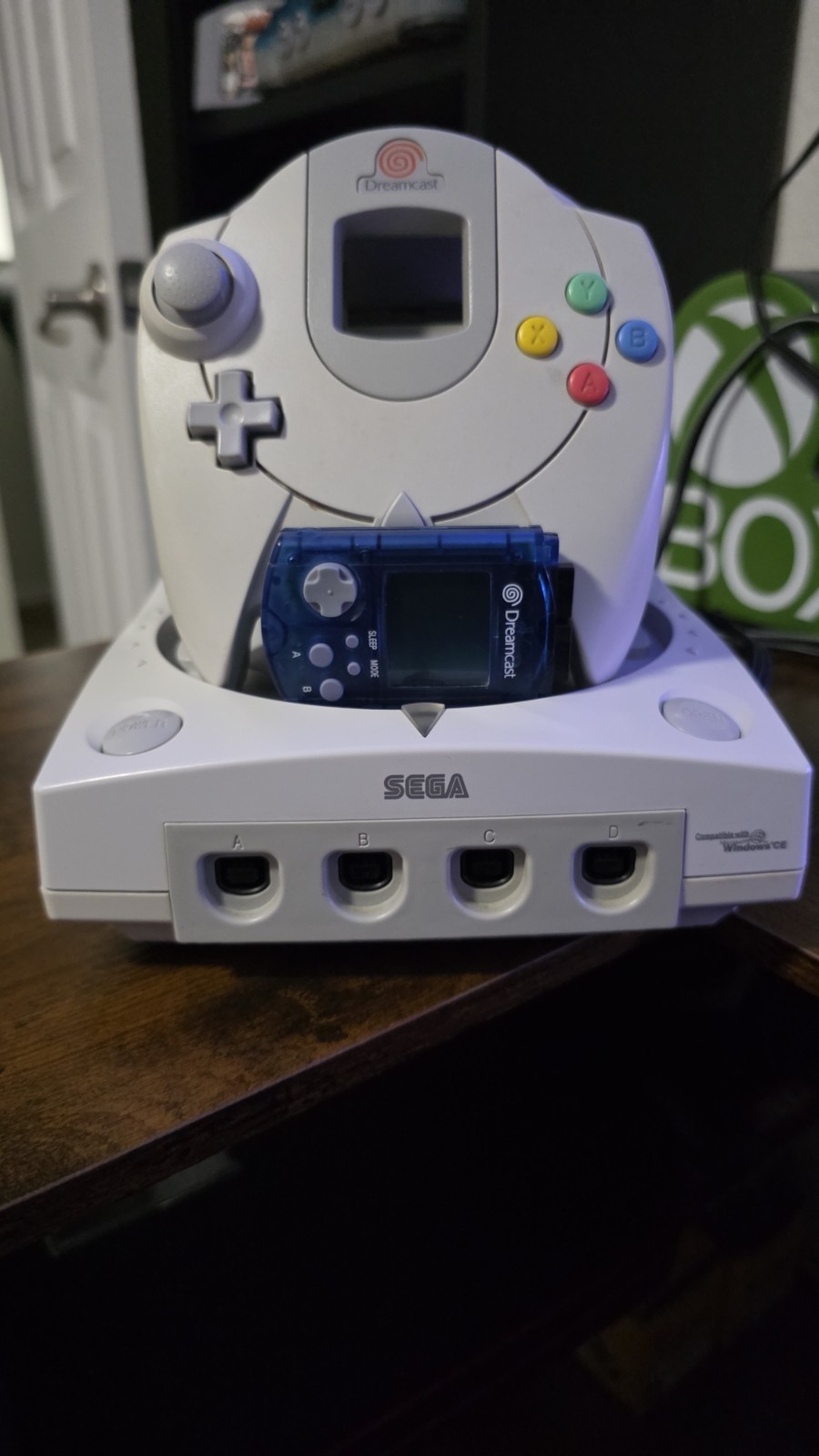 Sega Dreamcast Console GDEMU Installed OpenMenu 64GB SD Card Controller VMU... — photo 1 of 15