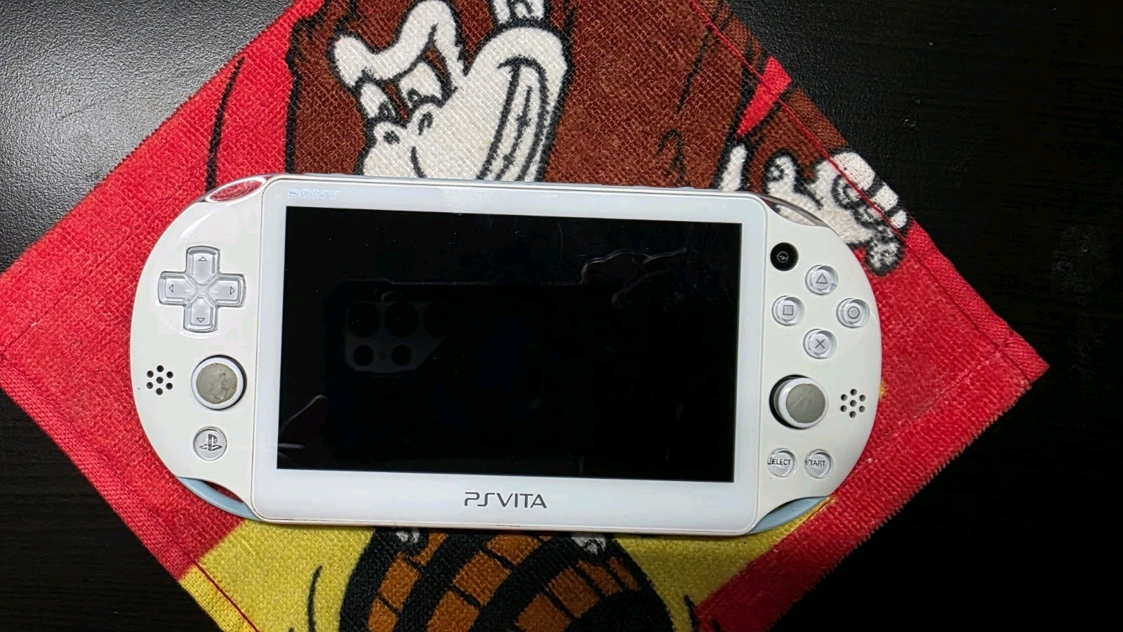 Sony PS Vita Slim PCH-2000 Light Blue/White CIB Tested 1GB Launch Edition