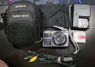 Sony Cyber-shot DSC-W300 13.6MP Digital Camera Bundle w/ Battery