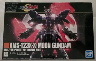 Bandai HG 1/144 Moon Gundam AMS-123X-X Plastic Model Kit New