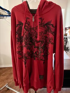 Star Wars x Ecko Unltd Full Zip Hoodie 3XL - Red Marc Ecko - New With Tags