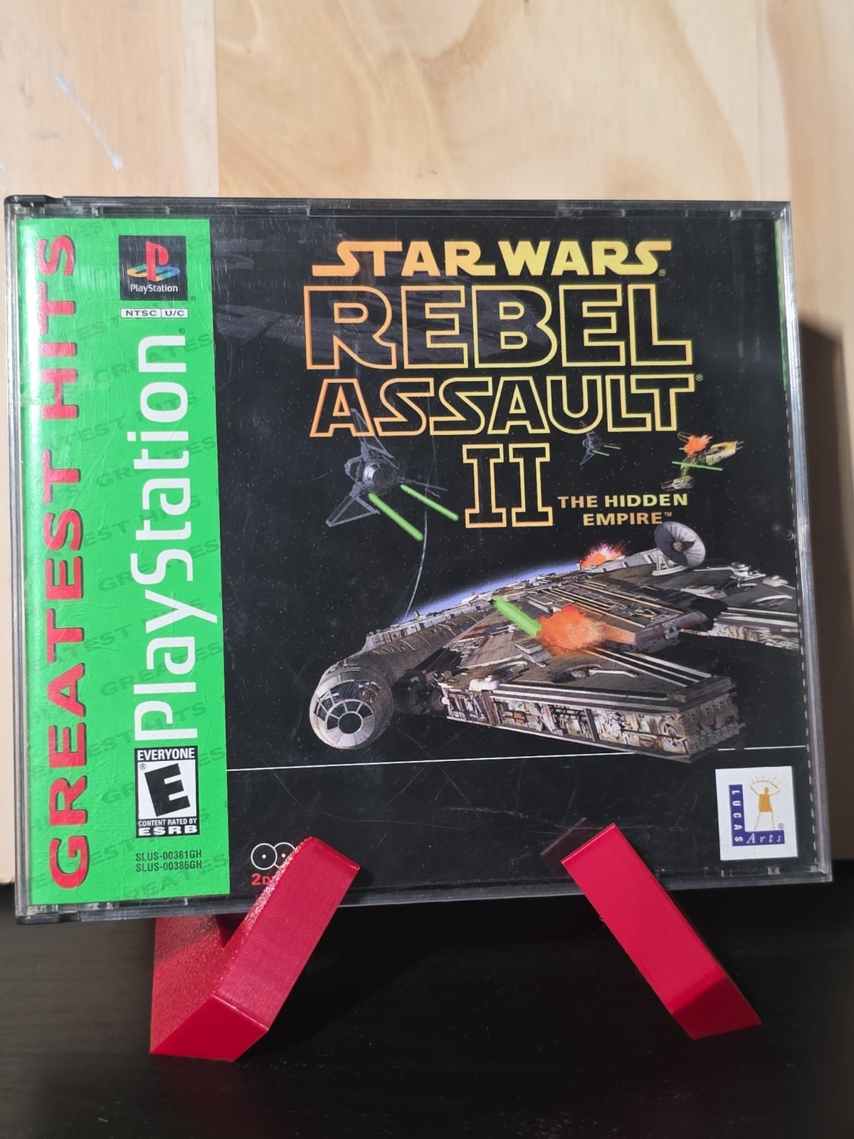 Star Wars: Rebel Assault II -- The Hidden Empire (PS1, 1996) CIB
