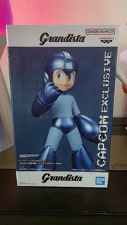 Mega Man - Mega Man Metallic Color Ver. Grandista Figurine NEW (Banpresto 71202)