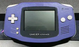 Nintendo Game Boy Advance AGB-001 Indigo Blue Console Tested Working No Battery