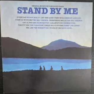 Stand By Me Original Motion Picture Soundtrack LP Vinyl 1986 Atlantic 81677-1-E