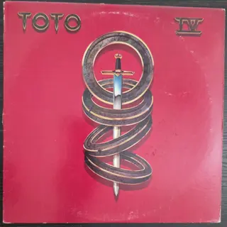 Toto IV LP Vinyl 1982 Columbia FC 37728 Africa Rosanna w/ Photo Inner Sleeve