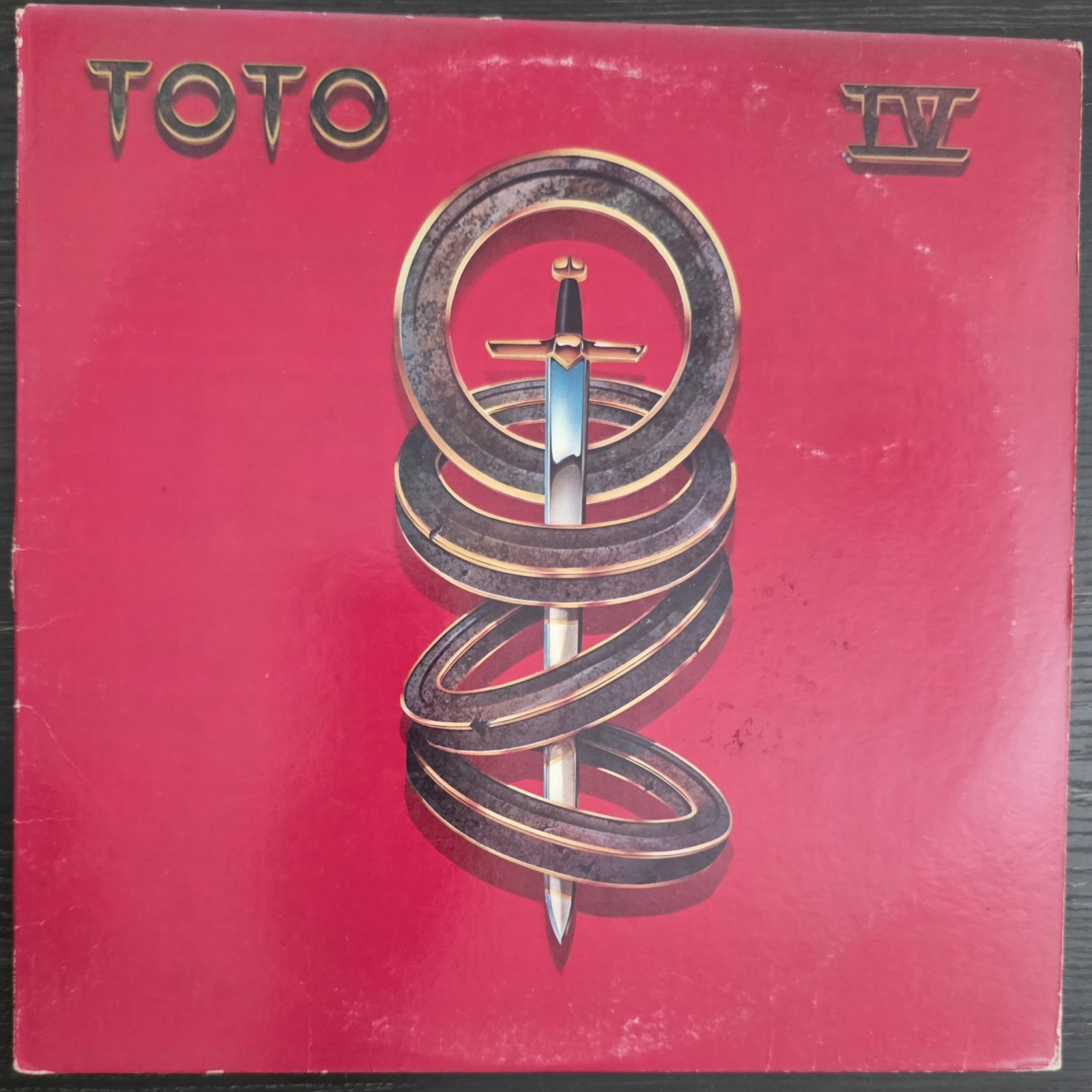 Toto IV LP Vinyl 1982 Columbia FC 37728 Africa Rosanna w/ Photo Inner Sleeve