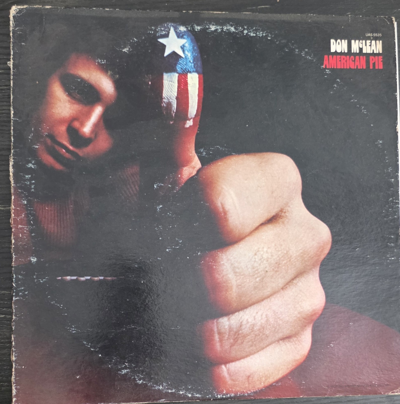 Don McLean American Pie LP Vinyl 1971 United Artists UAS-5535 Vincent Orig Press