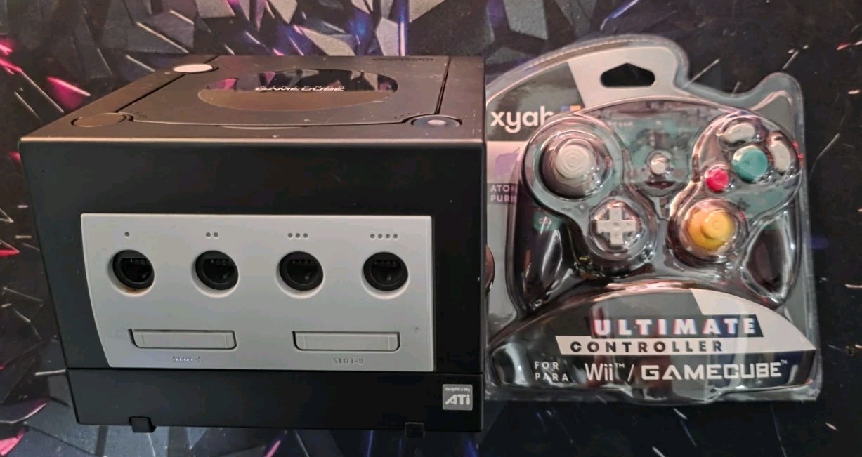 Nintendo GameCube DOL-101 Black Console Raspberry Pi Pico Installed + New...