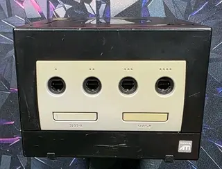 Nintendo GameCube DOL-001 JPN Black Console Plays US & Japan Games (Switchable)