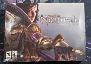 Guild Wars Nightfall Collector's Edition PC Big Box CIB Complete w/ Sealed Pins