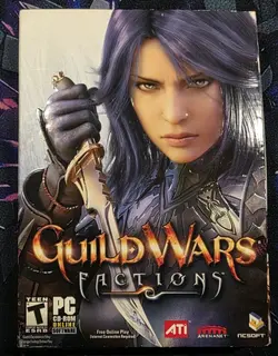 Guild Wars Factions PC CD-ROM Big Box CIB Complete with Manual NCSoft ArenaNet