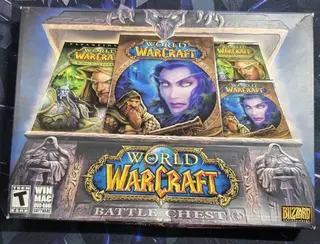 World of Warcraft Battle Chest PC Big Box CIB w/ Burning Crusade Expansion