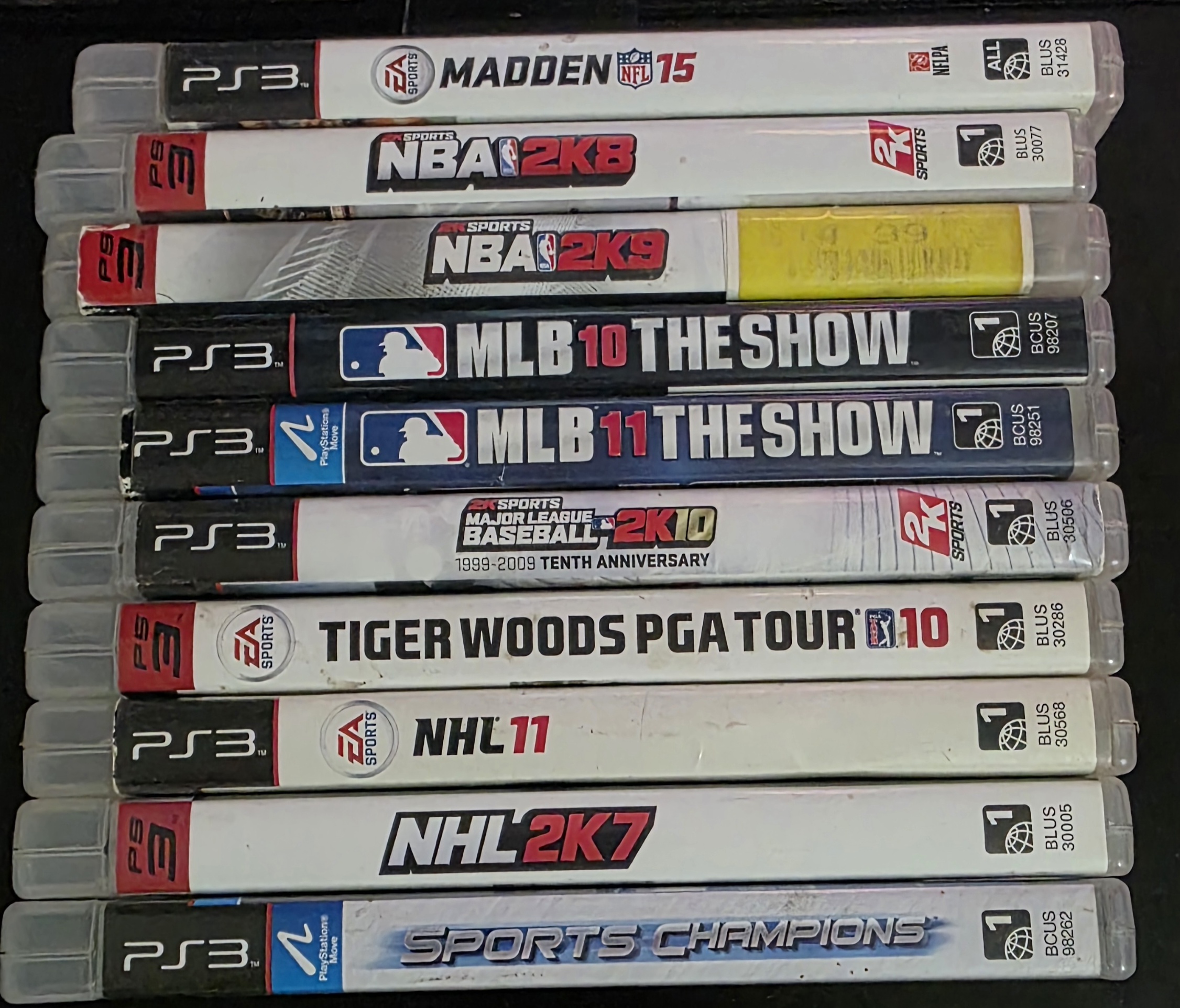 Sports Game Lot (PS3) — photo 1 of 23