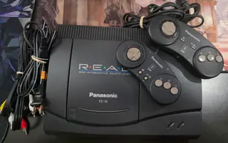 Panasonic 3DO FZ-10 Console Bundle with 2 Controllers + Gex NFR Disc
