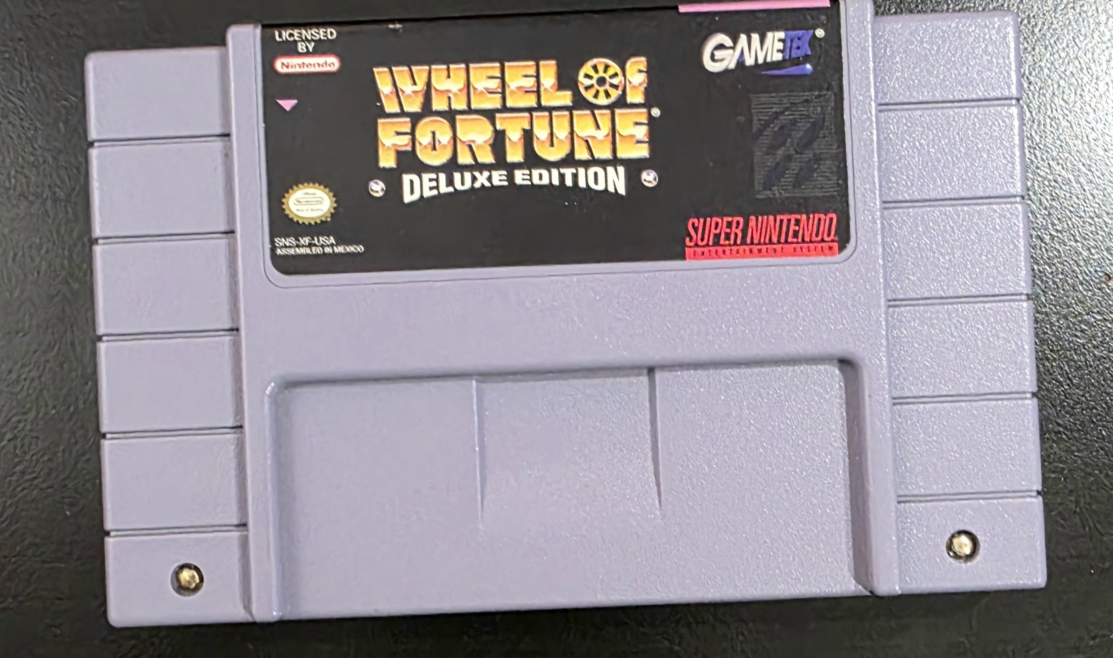 Wheel of Fortune Deluxe Edition - SNES - Loose — photo 1 of 7