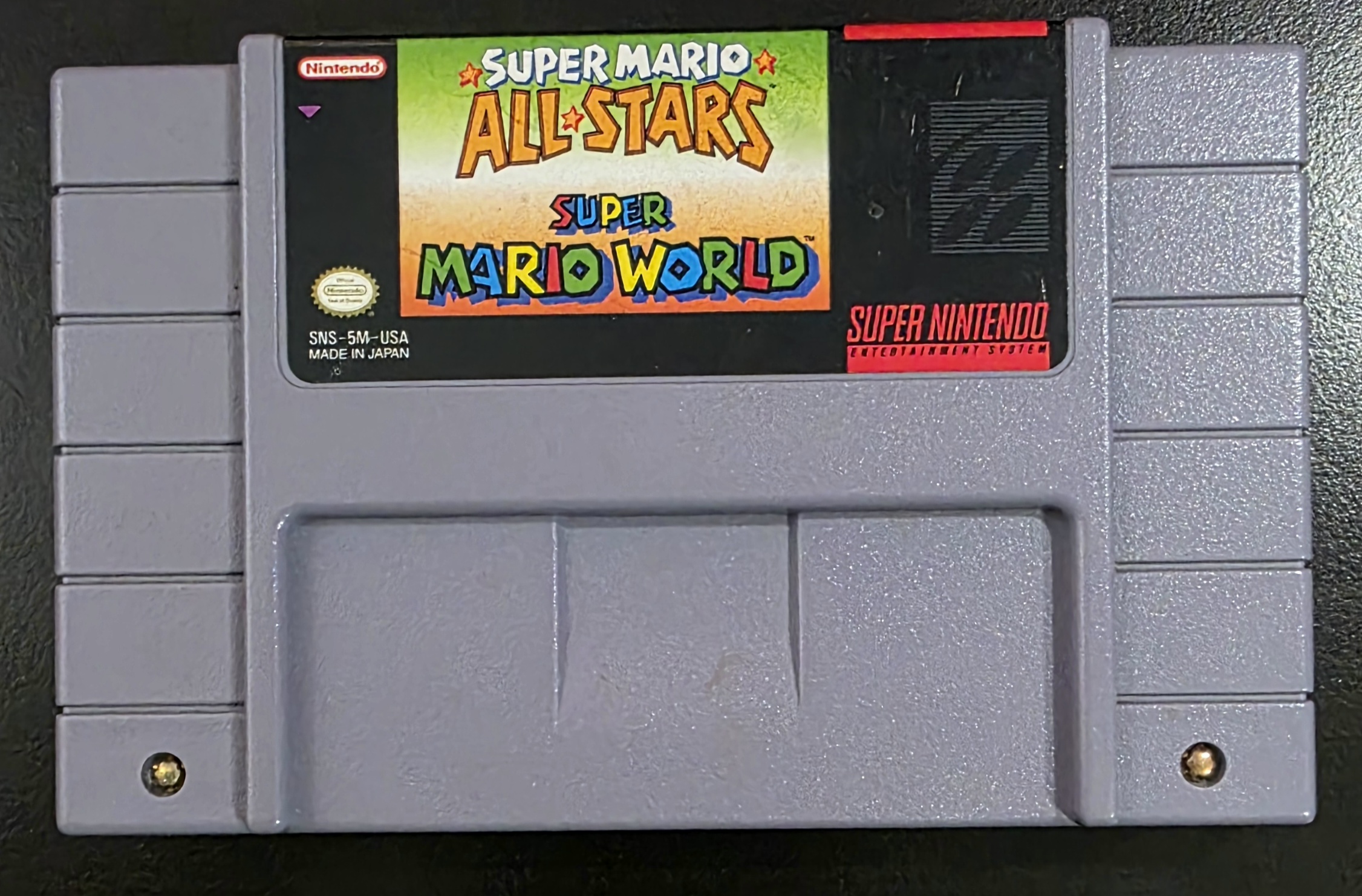 Super Mario All-Stars + Super Mario World - SNES - Loose — photo 1 of 7