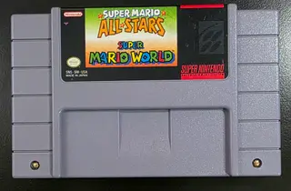 Super Mario All-Stars + Super Mario World - SNES - Loose