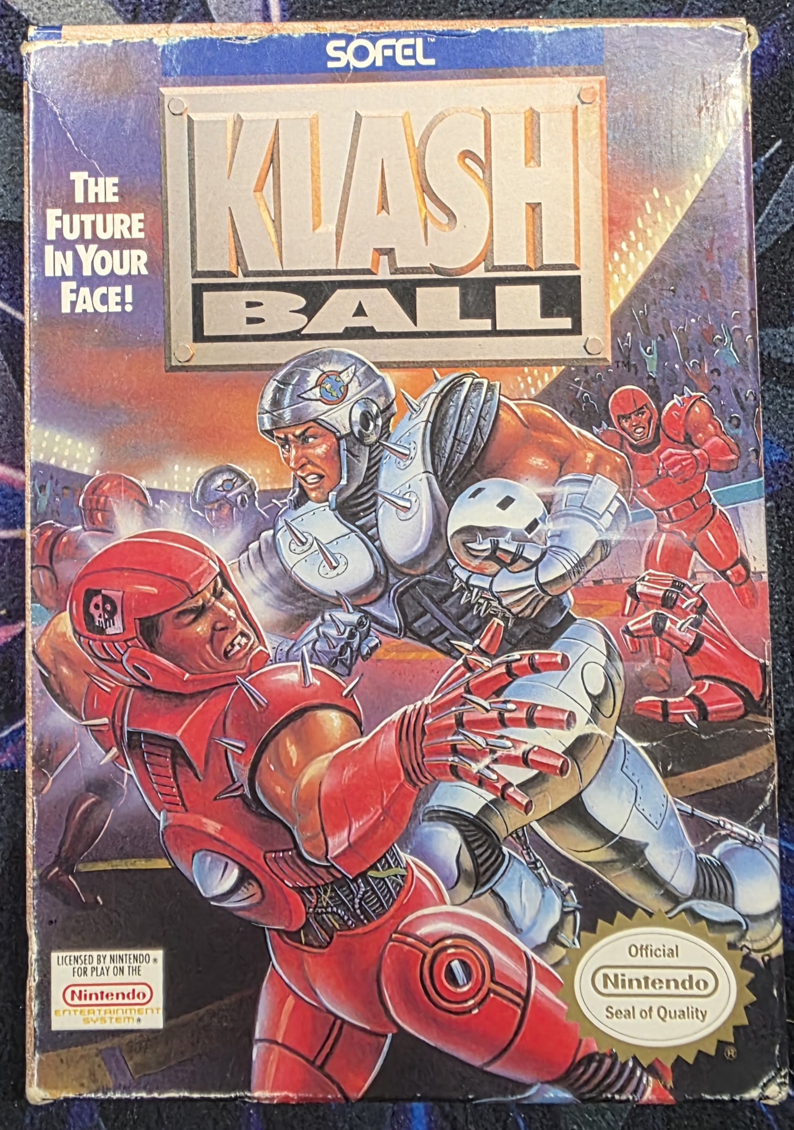 KlashBall (1991, NES) — photo 1 of 15