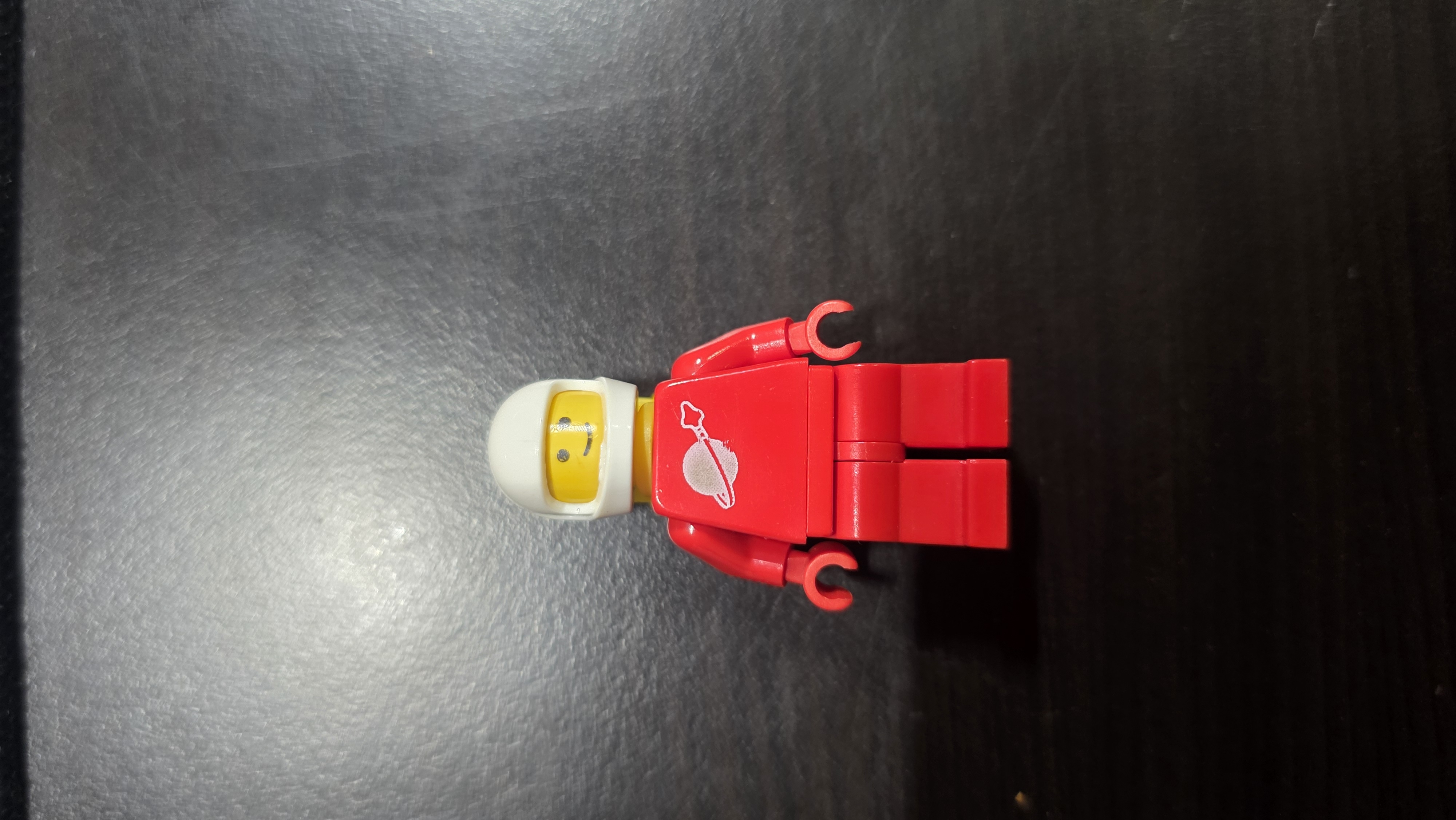 LEGO Vintage Classic Space Red Spaceman Minifigure White Helmet Air Tanks — photo 1 of 6